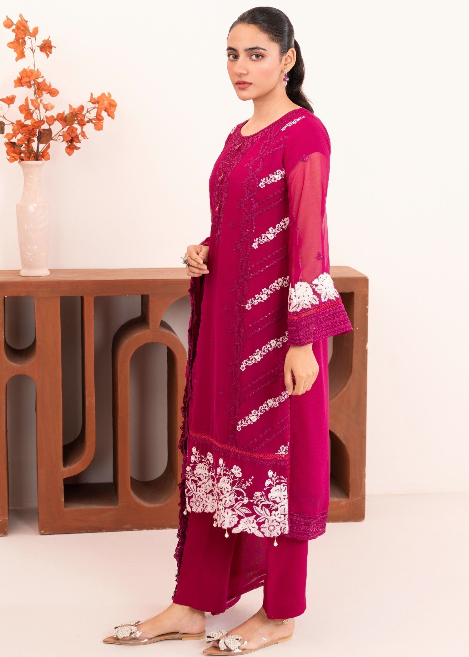 Four Season Boutique SABOOR ALY HOTPINK Women 3pcs