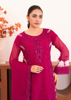 Four Season Boutique SABOOR ALY HOTPINK Women 3pcs