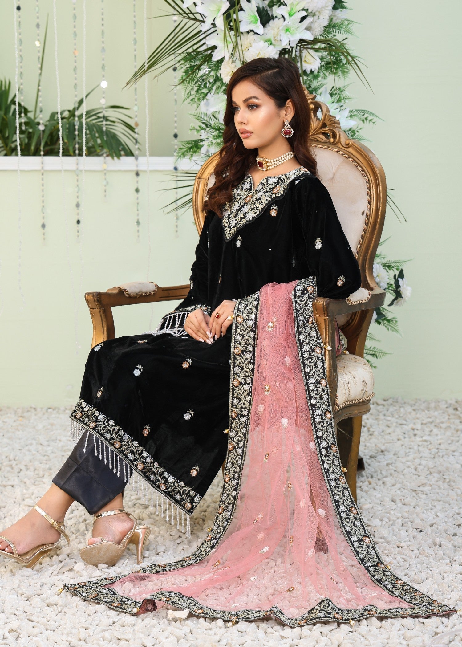 Polawn PD VELVET 102 | PRET VELVET COLLECTION Women 3pcs