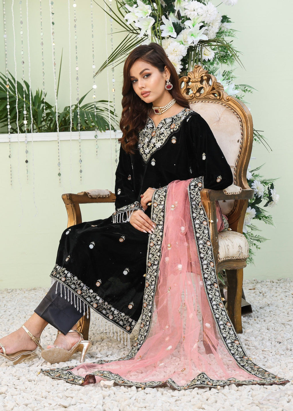 Polawn PD VELVET 102 | PRET VELVET COLLECTION Women 3pcs