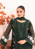 Four Season Boutique SABOOR ALY GREEN Women 3pcs