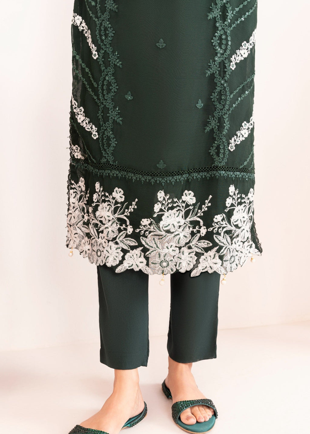 Four Season Boutique SABOOR ALY GREEN Women 3pcs