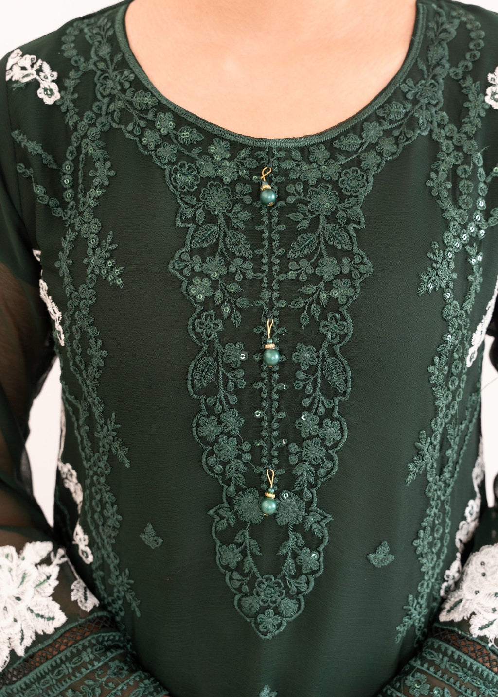 Four Season Boutique SABOOR ALY GREEN Women 3pcs