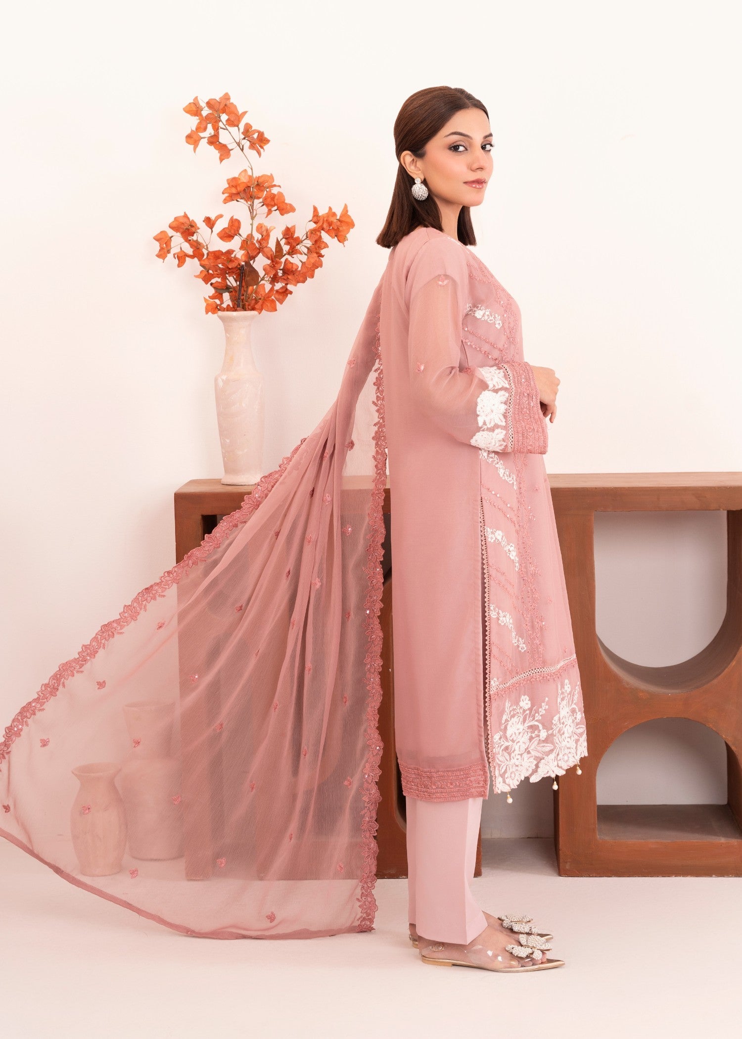Four Season Boutique SABOOR ALY PINK Women 3pcs