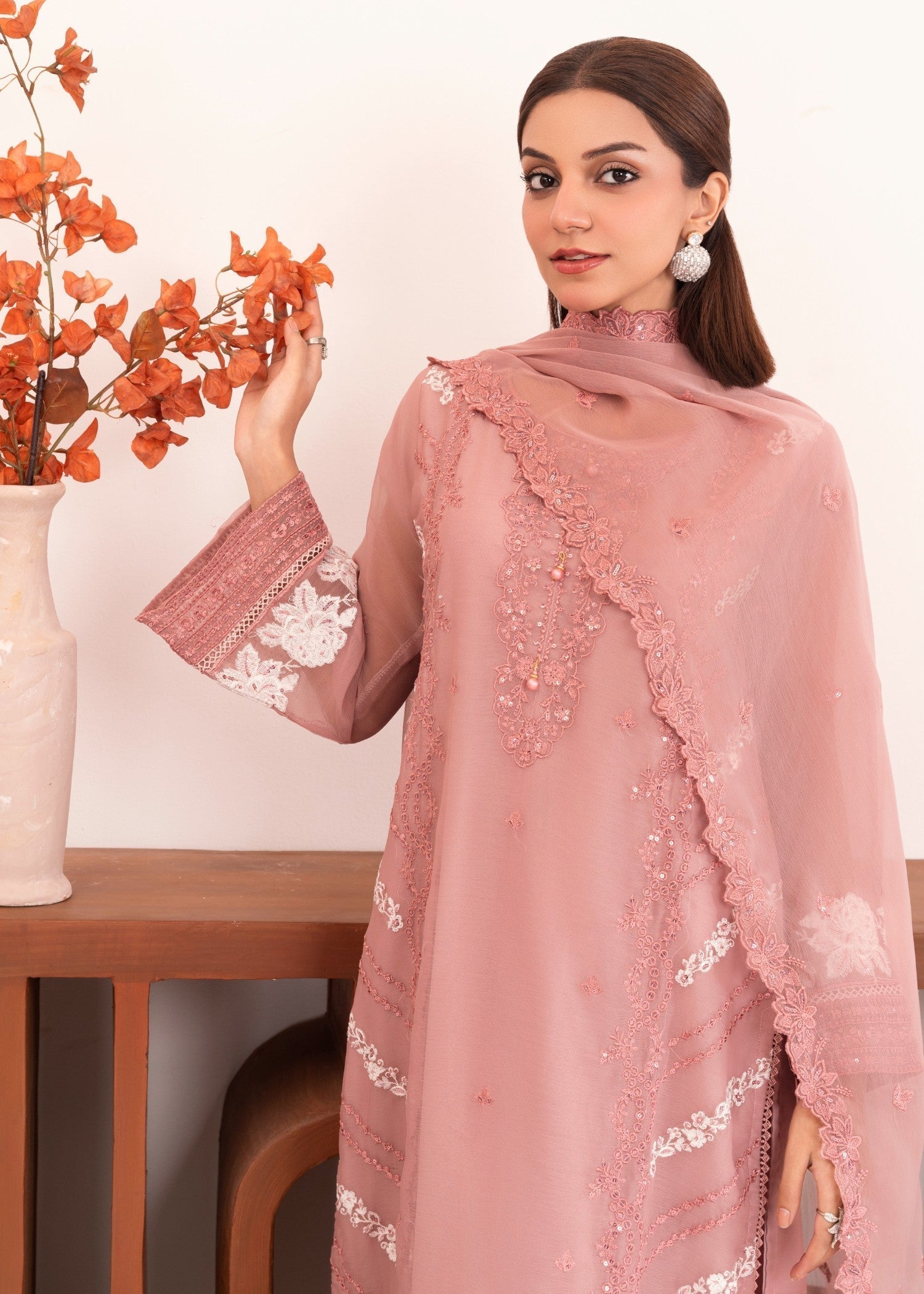 Four Season Boutique SABOOR ALY PINK Women 3pcs