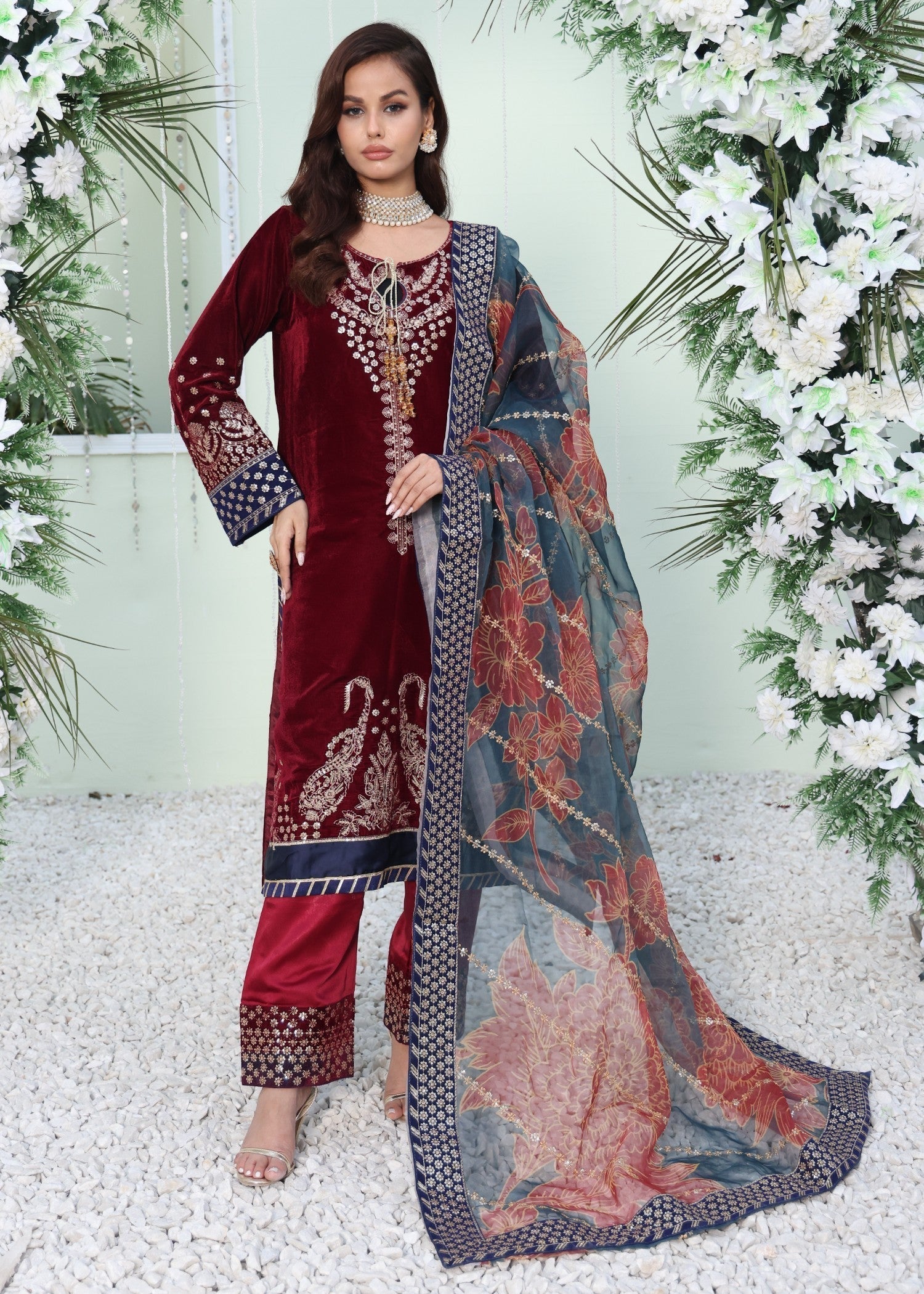 Polawn PD VELVET 104 | PRET VELVET COLLECTION Women 3pcs