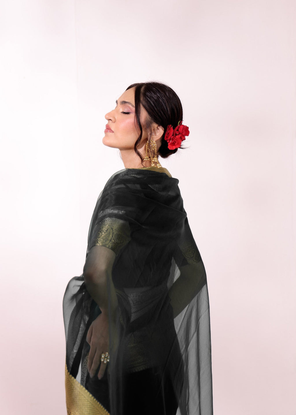 Ripret Gulzar black Women 3pcs