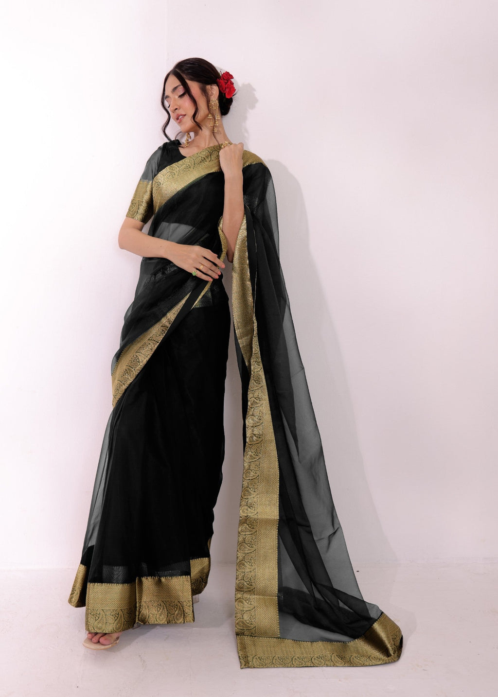 Ripret Gulzar black Women 3pcs