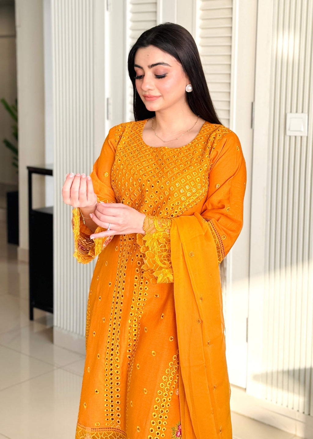 Ayesha B khaddar ( shamim) Women 3pcs