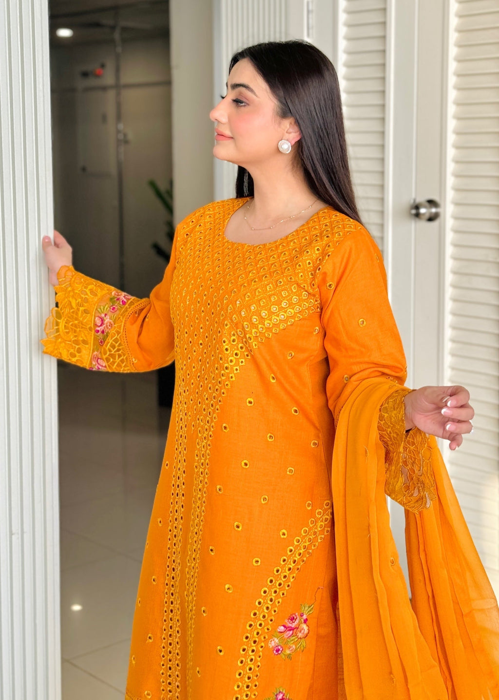 Ayesha B khaddar ( shamim) Women 3pcs