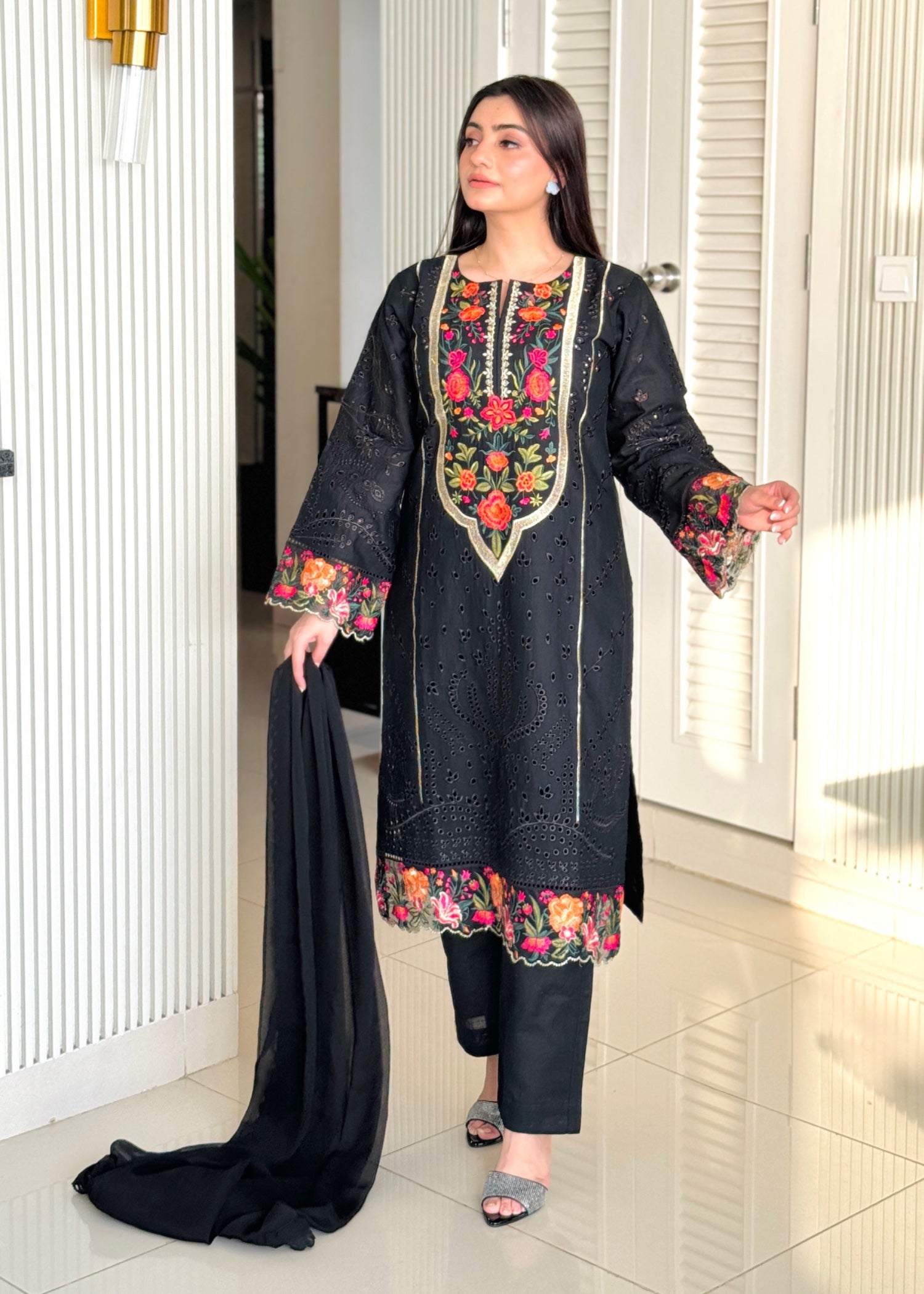 Ayesha B khaddar (parizad) Women 3pcs