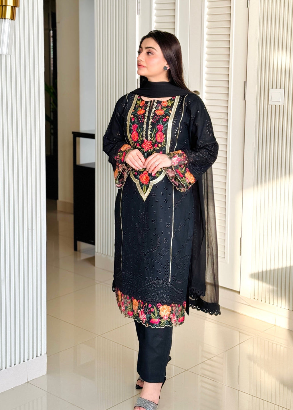 Ayesha B khaddar (parizad) Women 3pcs