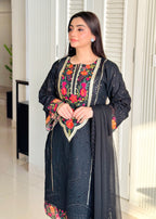 Ayesha B khaddar (parizad) Women 3pcs