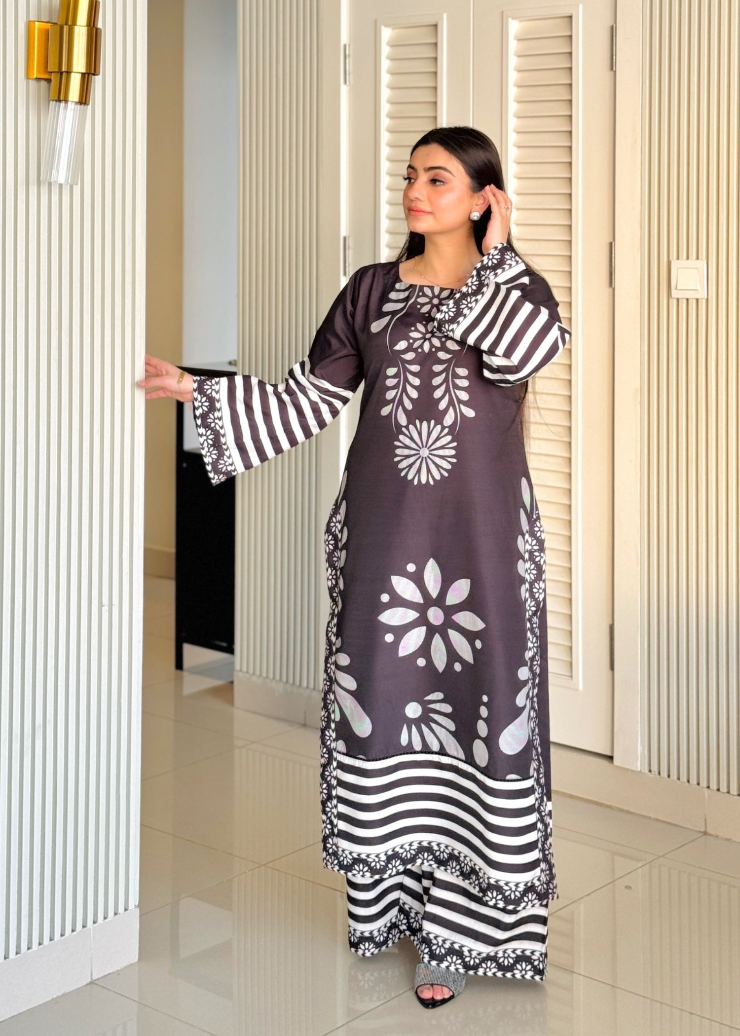 Ayesha B black (sofia) Women 3pcs