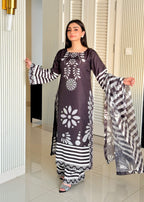 Ayesha B black (sofia) Women 3pcs