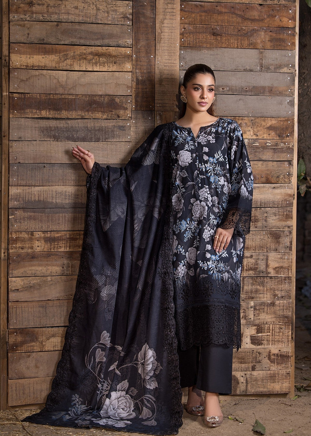 Bin Tayyab Khaddar (BT 126) Stitch Suit Women 3pcs