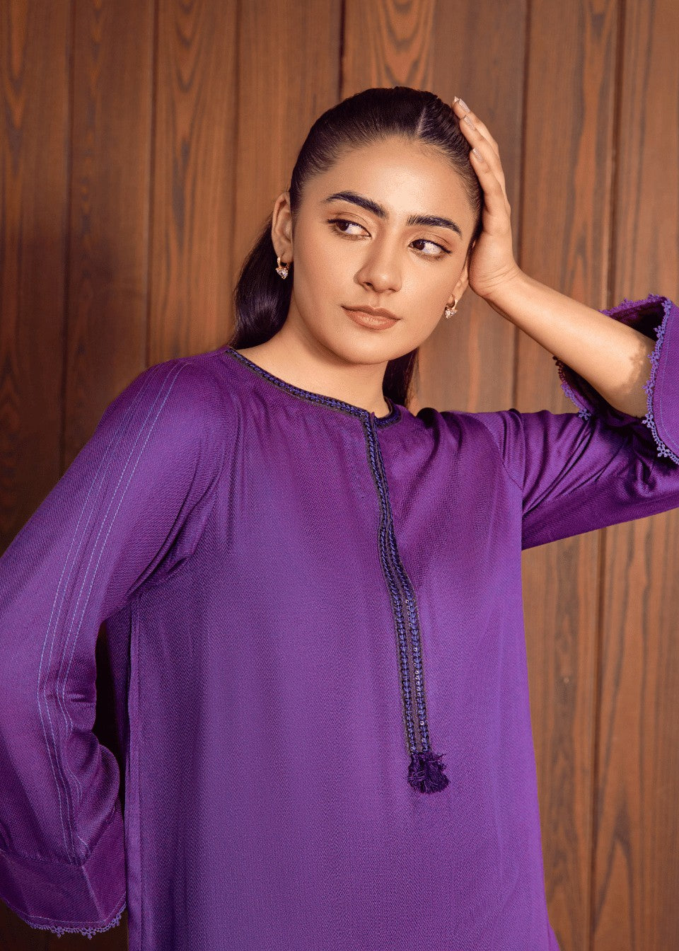 La Rosaa Purple Kaia Women 2pcs
