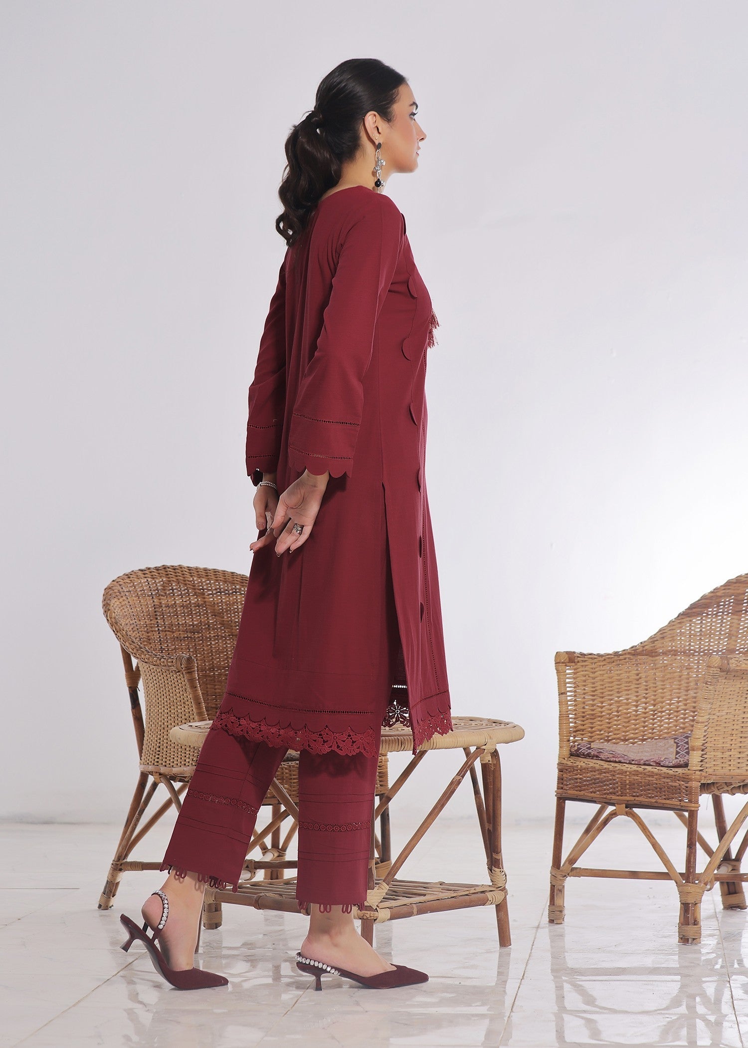 Fiona Geranium Women 2pcs