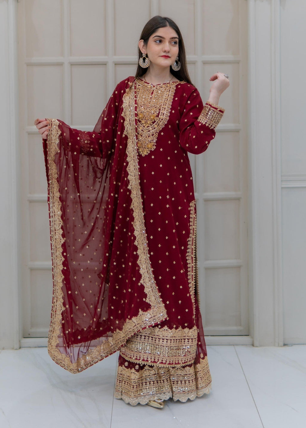 Rangoon Clothing Ranjha Cherry Women 3pcs