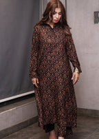Hafsaz By Beenish Azhar black Women 2pcs