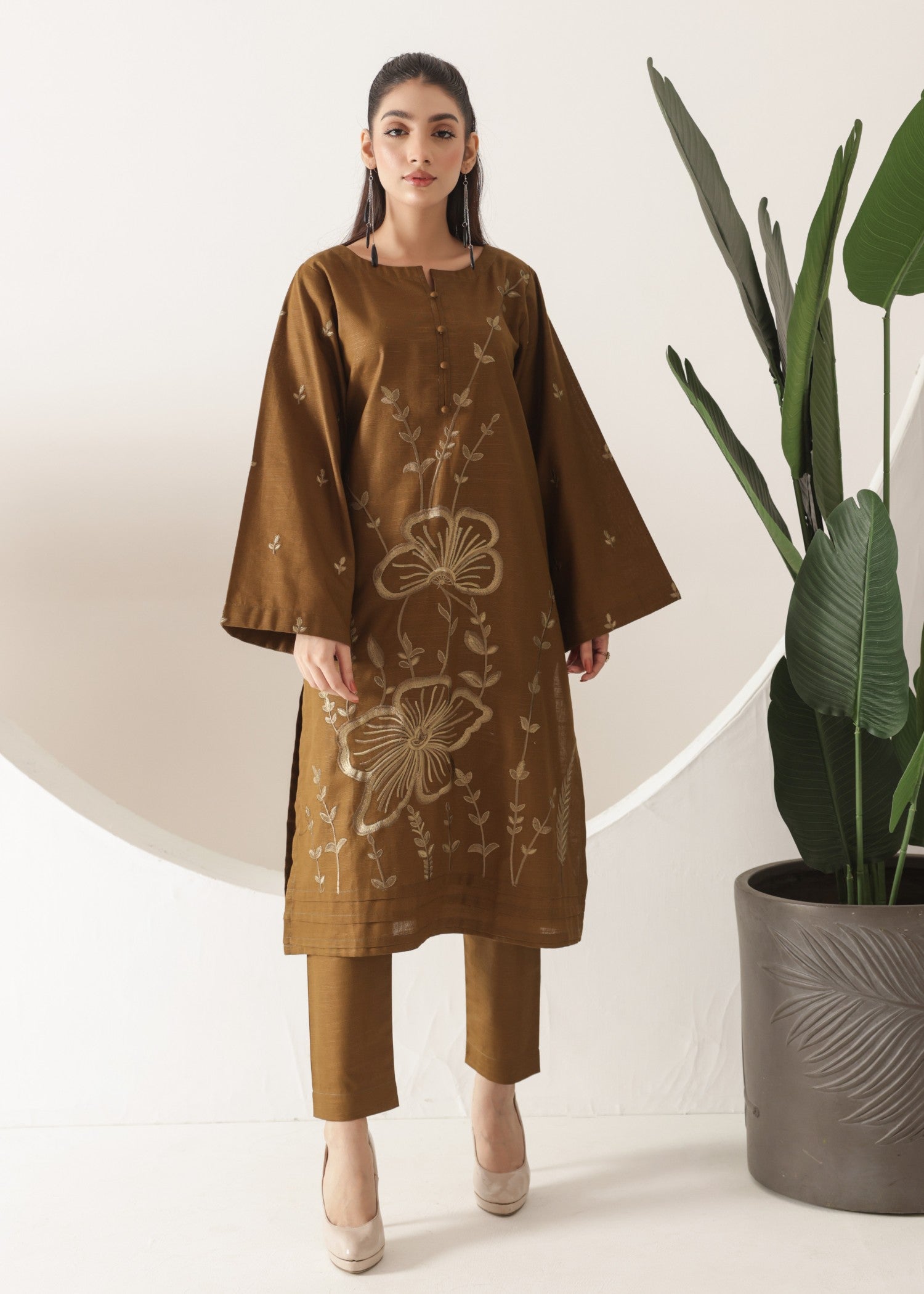 Looks By Bia Mehndi Embroidered Two Piece Women 2pcs