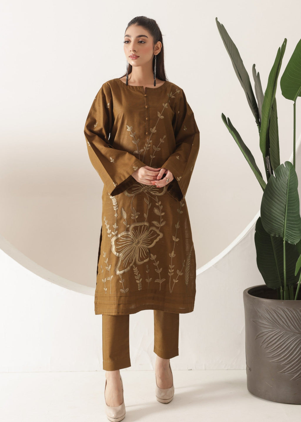 Looks By Bia Mehndi Embroidered Two Piece Women 2pcs
