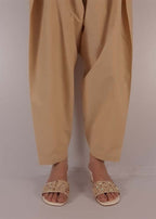 Zardi Plain Shalwar Cotton Beige ZSL01 Women 1pcs