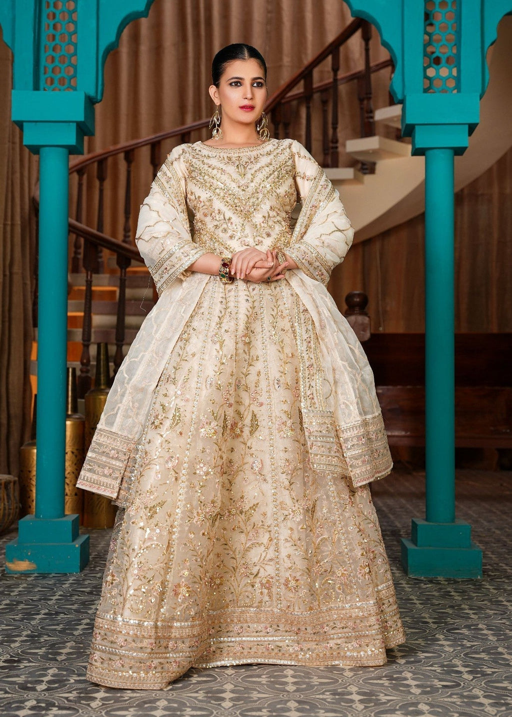 Gulnoor NAAZ Offwhite Women 3pcs