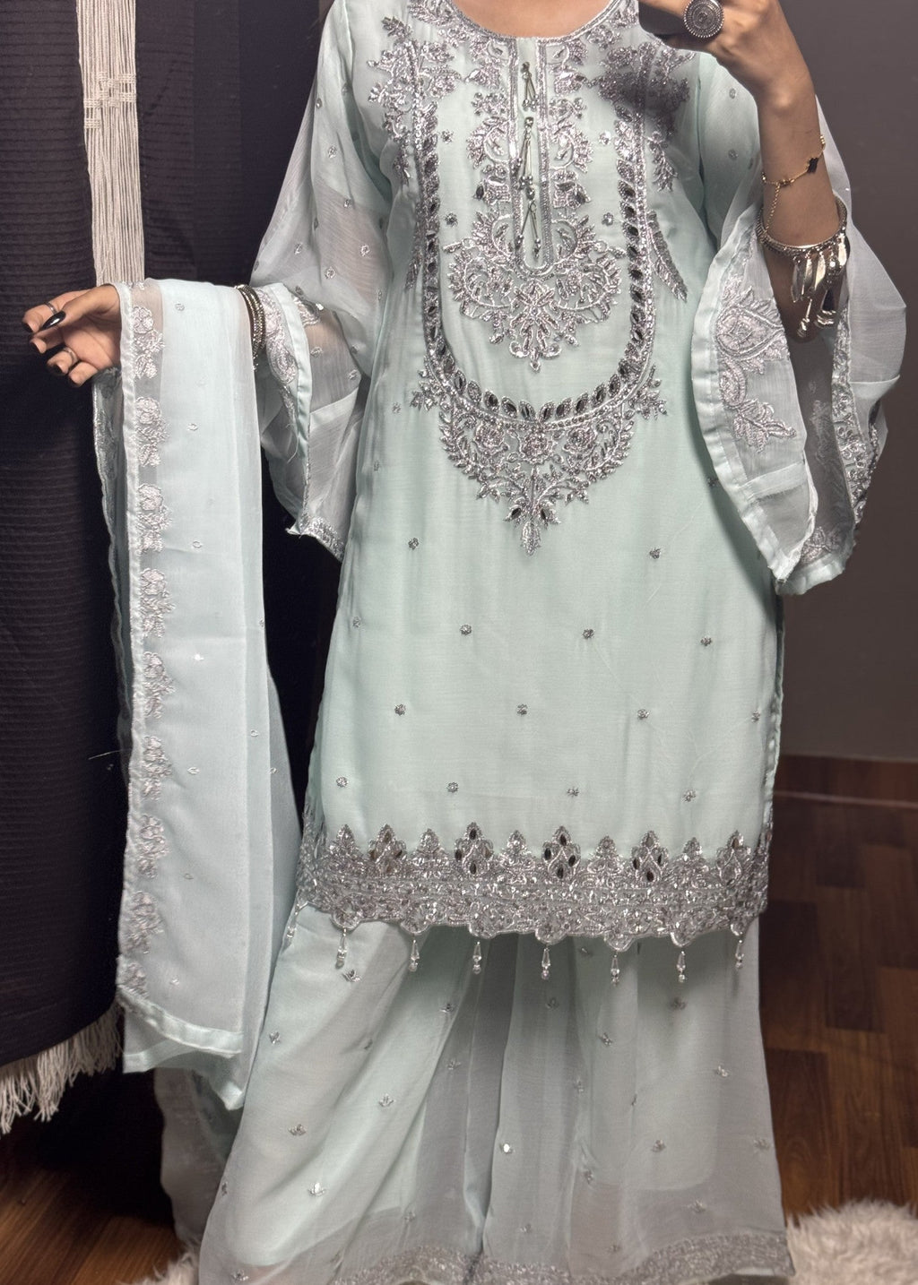 Four Season Boutique MIRHA LACHA ICEBLUE Women 3pcs