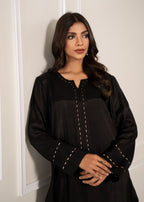 Iqra Khalid Studio Fuschia Black Women 2pcs