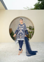 Manahils MLT 01 NAVY BLUE Women 3pcs