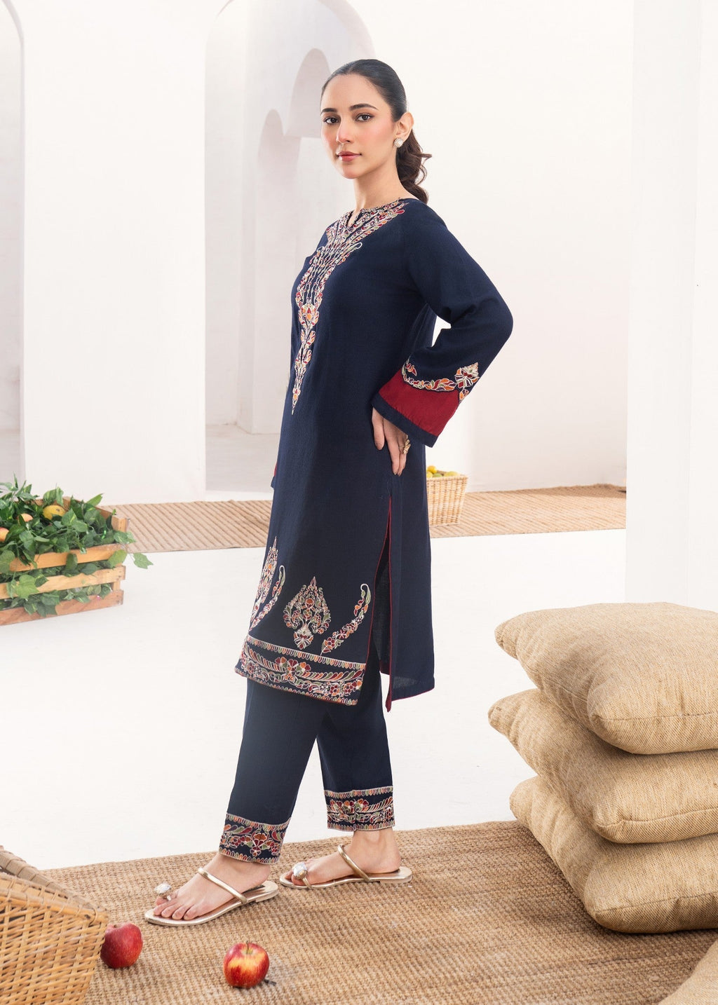 Sahibas By Mirza Zoha Navy Women 2pcs