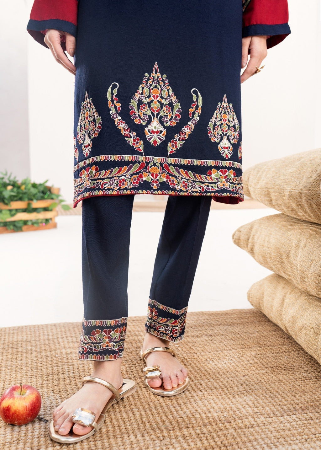 Sahibas By Mirza Zoha Navy Women 2pcs