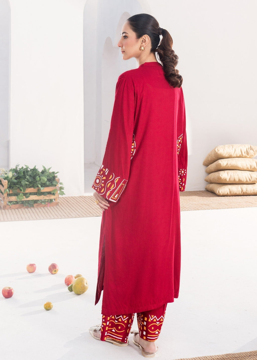 Sahibas By Mirza Tehwar Maroon Women 2pcs