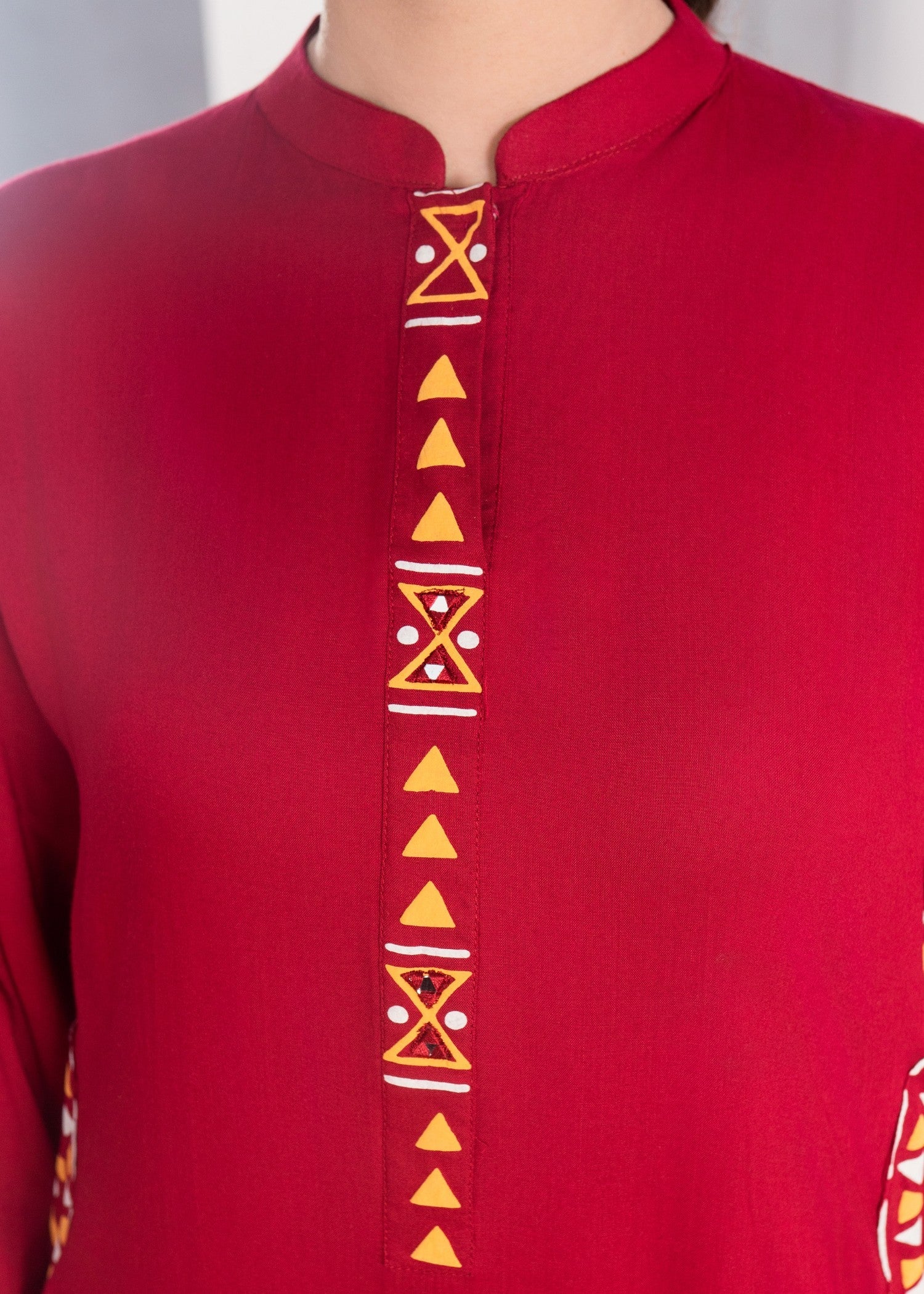 Sahibas By Mirza Tehwar Maroon Women 2pcs