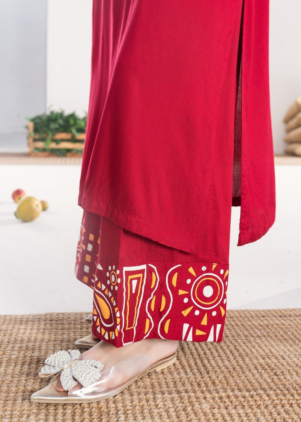 Sahibas By Mirza Tehwar Maroon Women 2pcs