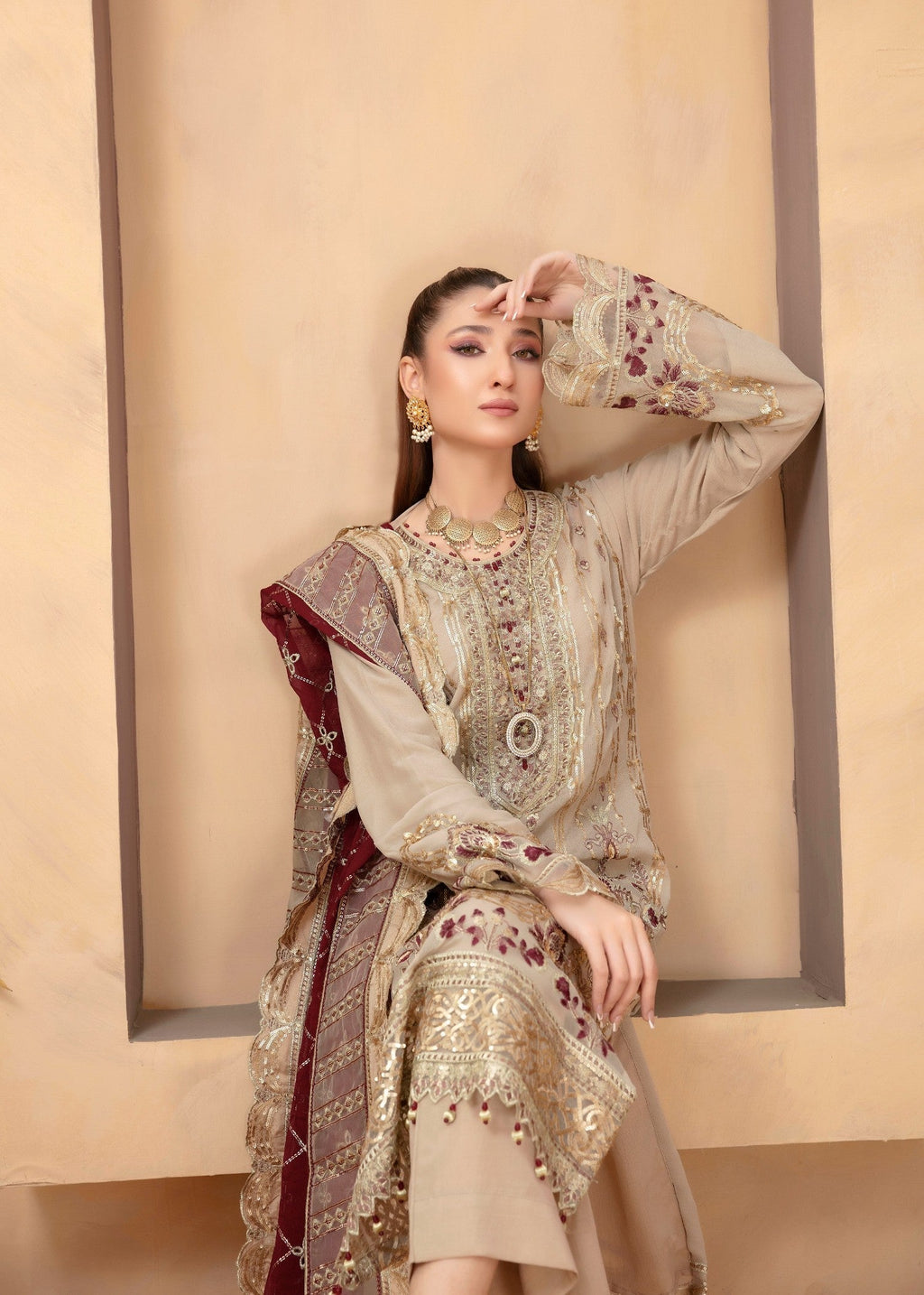 Mah-e-Rooh JJ 5106 BANAFSHI Women 4pcs