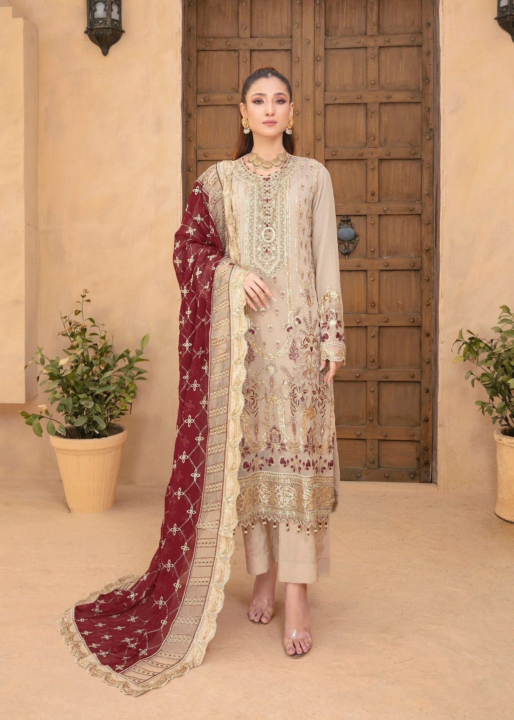 Mah-e-Rooh JJ 5106 BANAFSHI Women 4pcs