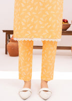 Ahlam By Safa Textile Citrus burst Co ord set Women 2pcs