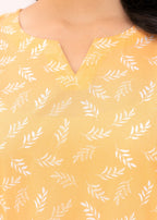Ahlam By Safa Textile Citrus burst Co ord set Women 2pcs