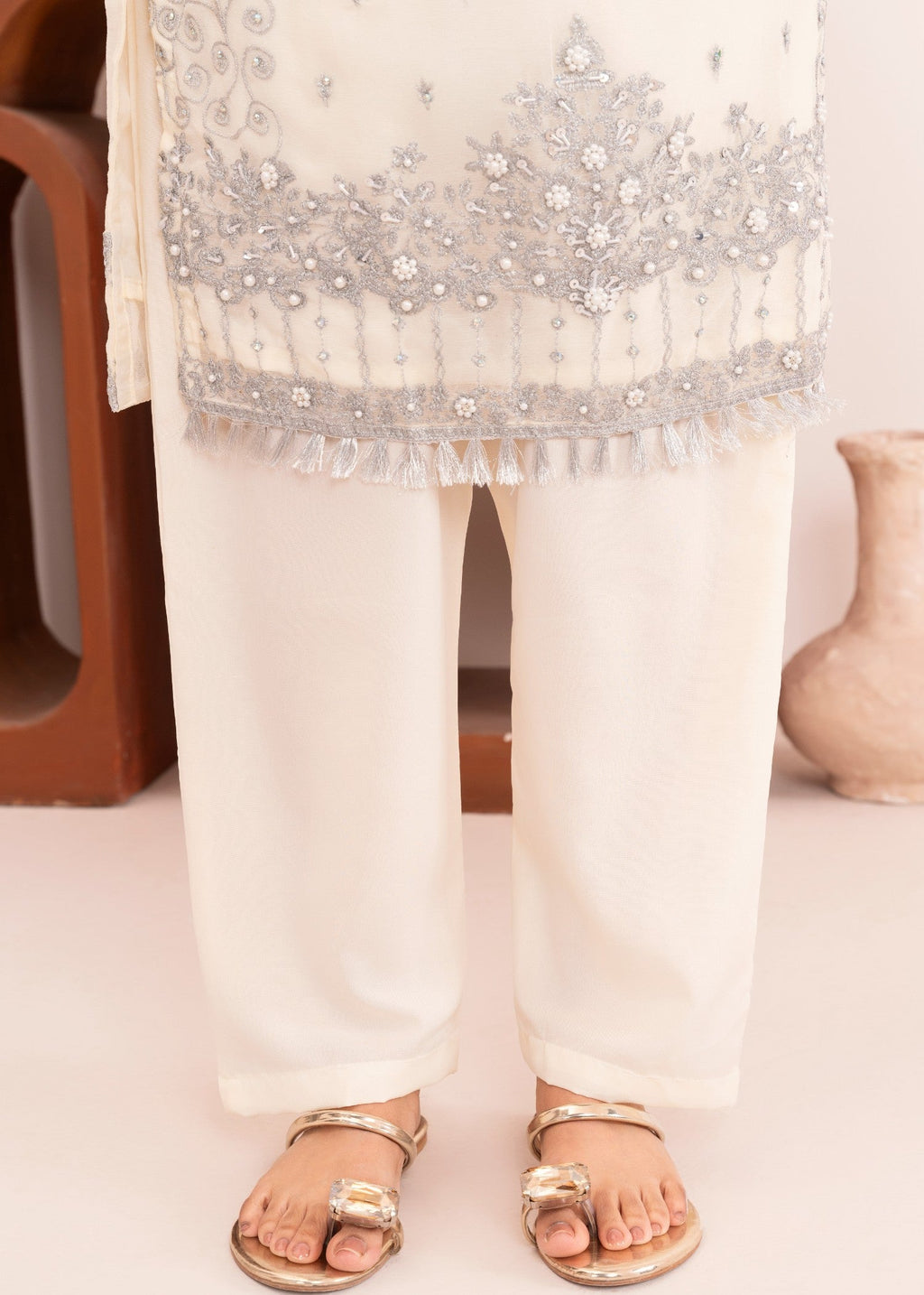 Four Season Boutique JUMMI CHIFFON CREAM Women 3pcs