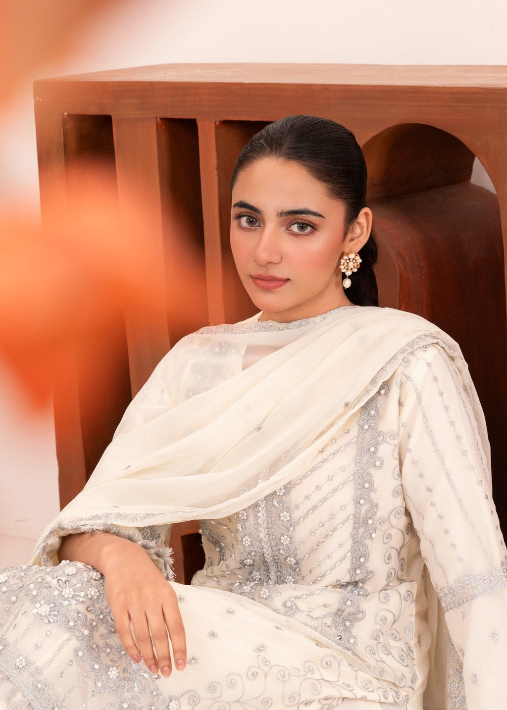 Four Season Boutique JUMMI CHIFFON CREAM Women 3pcs