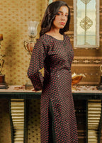 Cynoption Black Mirror Neck Cotton Two Piece Women 2pcs