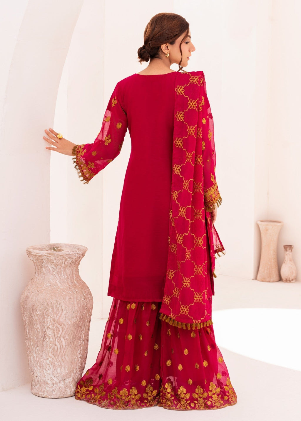 Four Season Boutique ZARI HOTPINK Women 3pcs