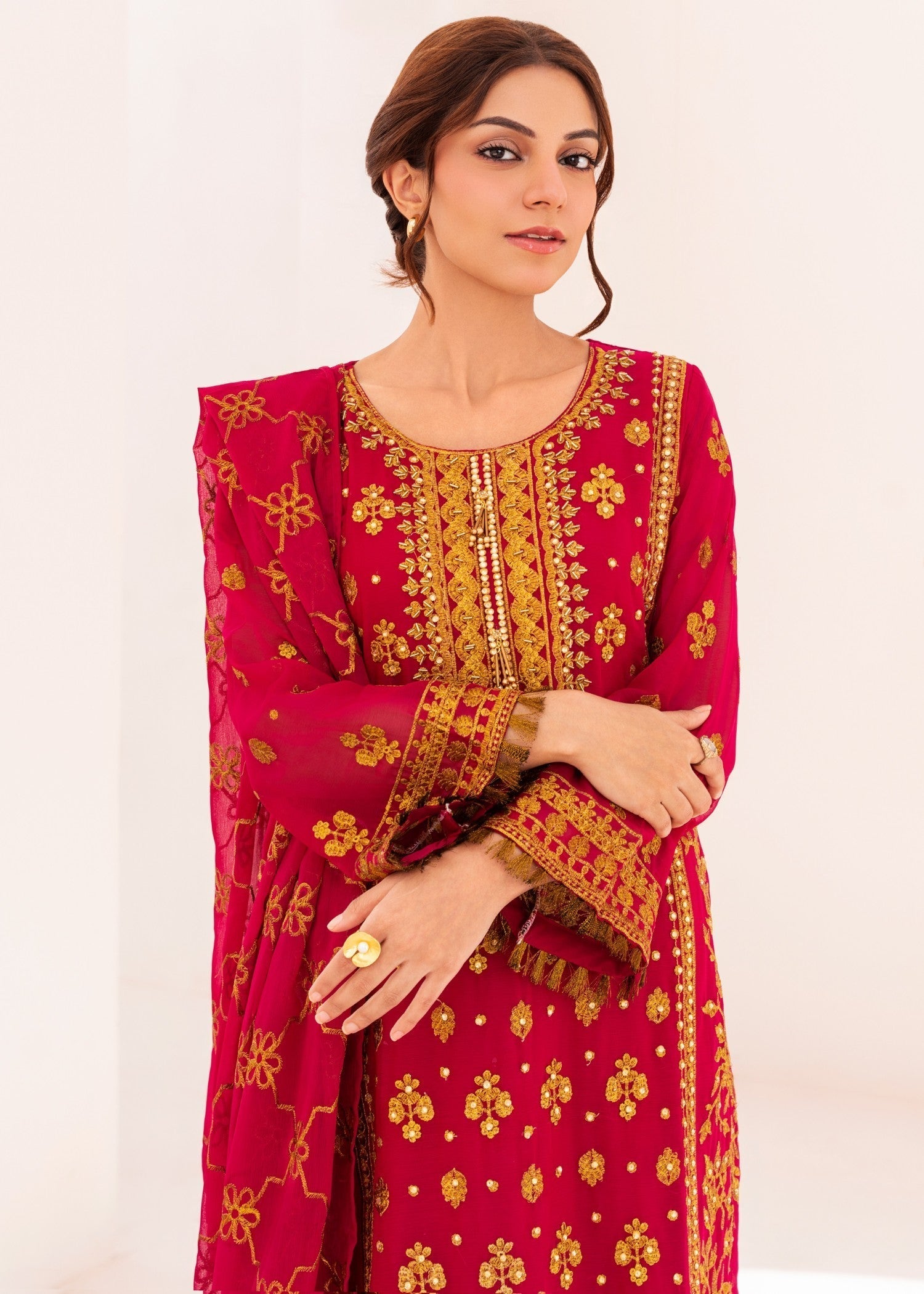 Four Season Boutique ZARI HOTPINK Women 3pcs