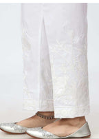 Rangeenz EMBROIERED TROUSER MIDA WHITE Women 1pcs