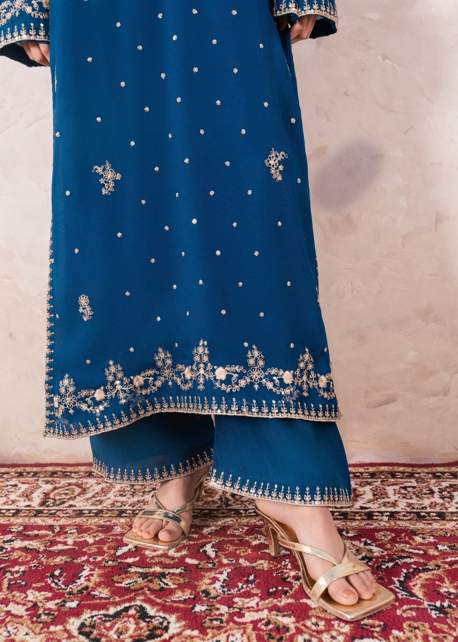 Agha Jaan Gulpari Women 3pcs
