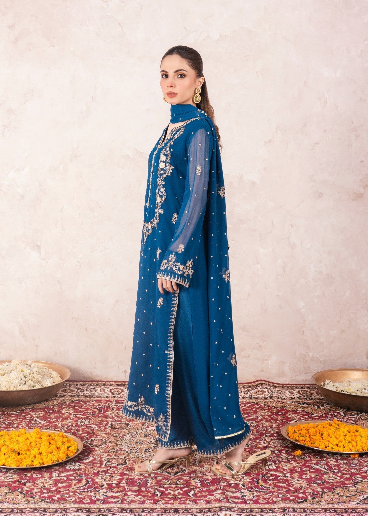 Agha Jaan Gulpari Women 3pcs