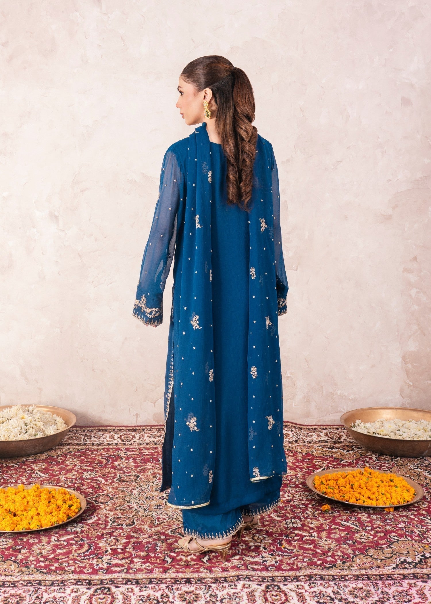 Agha Jaan Gulpari Women 3pcs