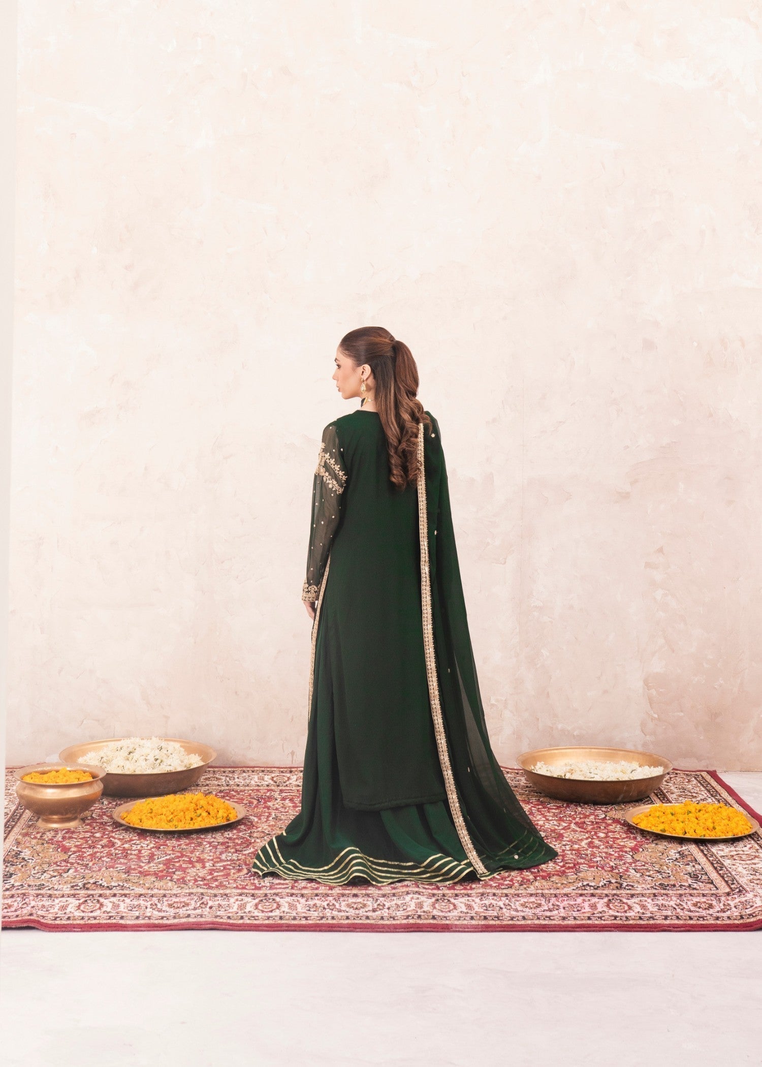 Agha Jaan Mayal Women 3pcs